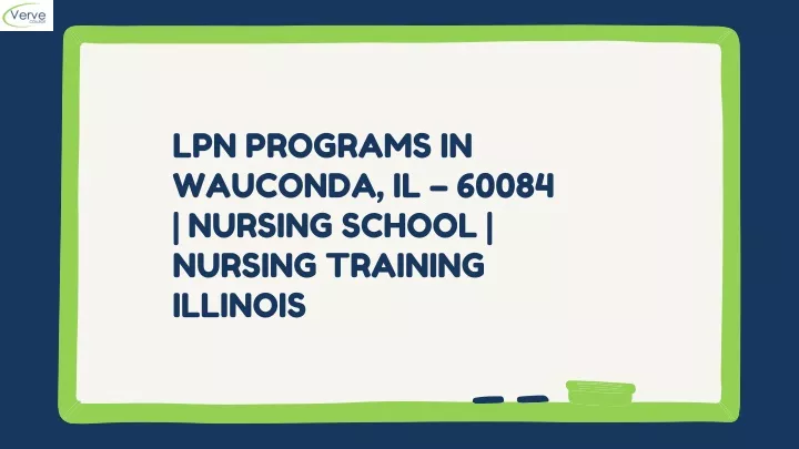 lpn programs in wauconda il 60084 nursing school