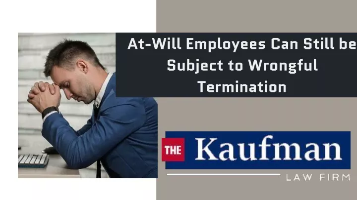 at will employees can still be subject