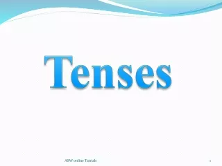 tenses