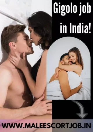 The mind blowing facts of gigolo job in India