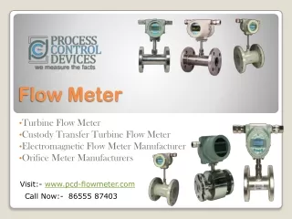 Flow Meter Manufacturer in India - Process Control Devices