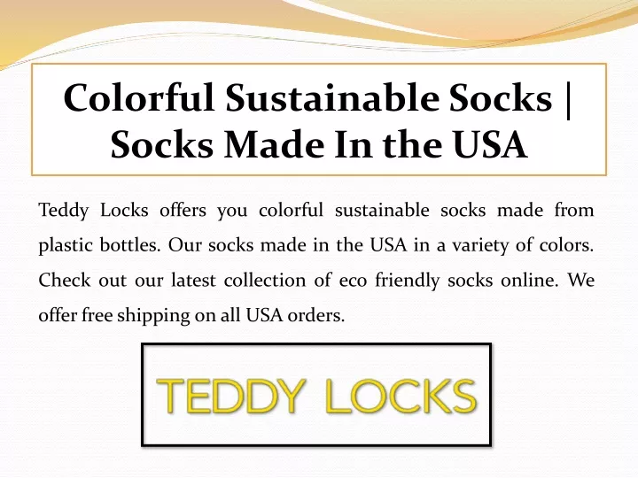colorful sustainable socks socks made in the usa