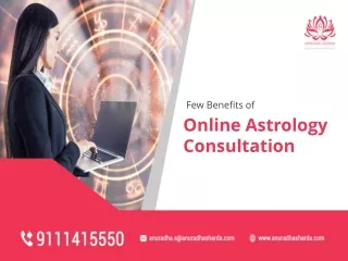 Few Benefits Of Online Astrology Consultation