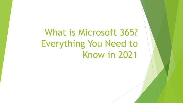 what is microsoft 365 everything you need to know in 2021