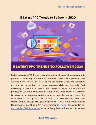top pay per click companies