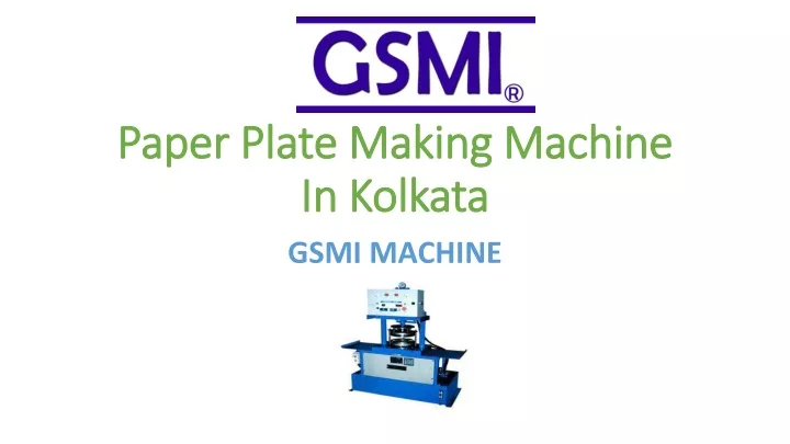 paper plate making machine paper plate making