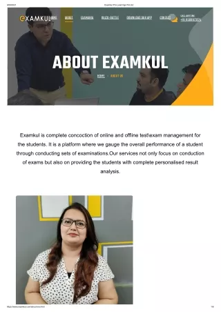 Examkul Pro Learnings Pvt Ltd
