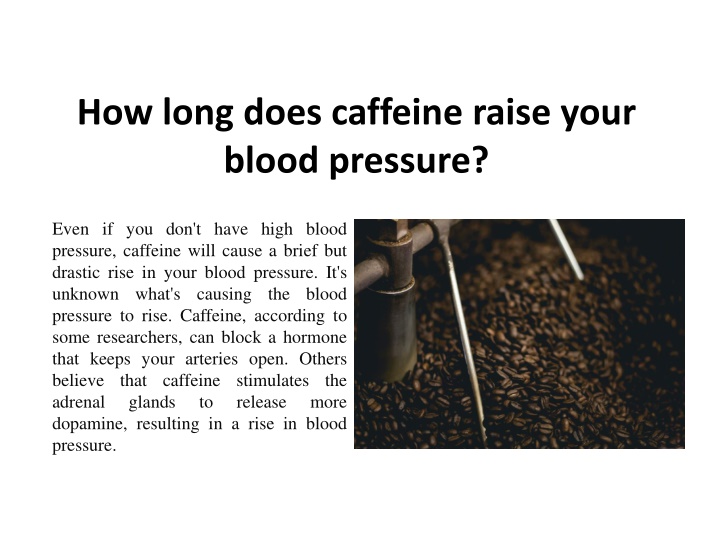 How Long Does Caffeine Raise Blood Sugar