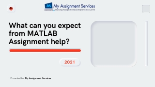What can you expect from MATLAB Assignment help