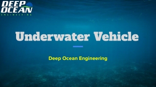 Underwater Vehicle