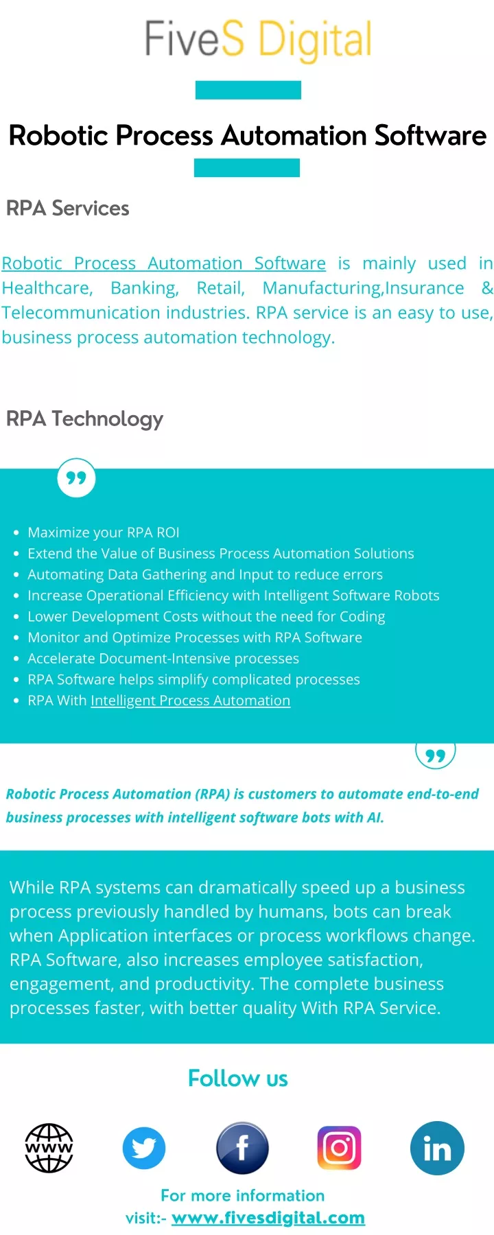 robotic process automation software