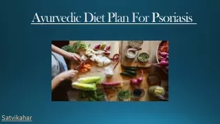 Ayurvedic Diet Plan For Psoriasis