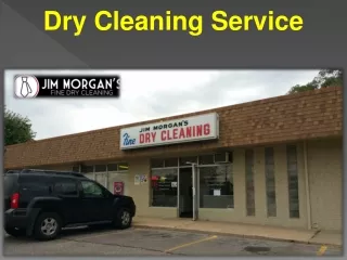dry cleaning service