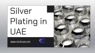 silver plating in uae