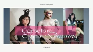 Corsets For Cross Dressing