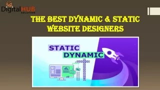 the best dynamic static website designers