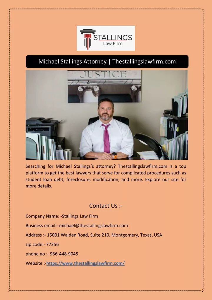 michael stallings attorney thestallingslawfirm com