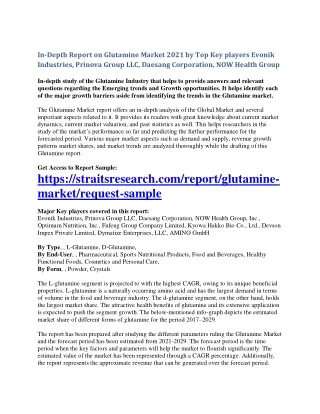 Glutamine Market