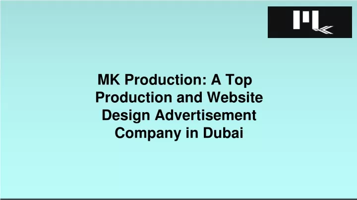 mk production a top production and website design