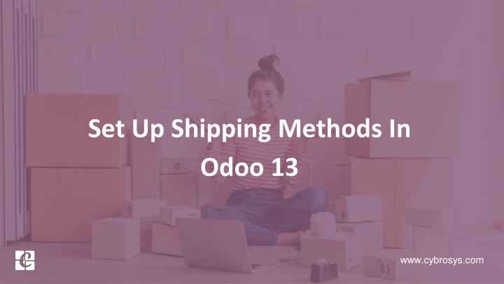 set up shipping methods in odoo 13