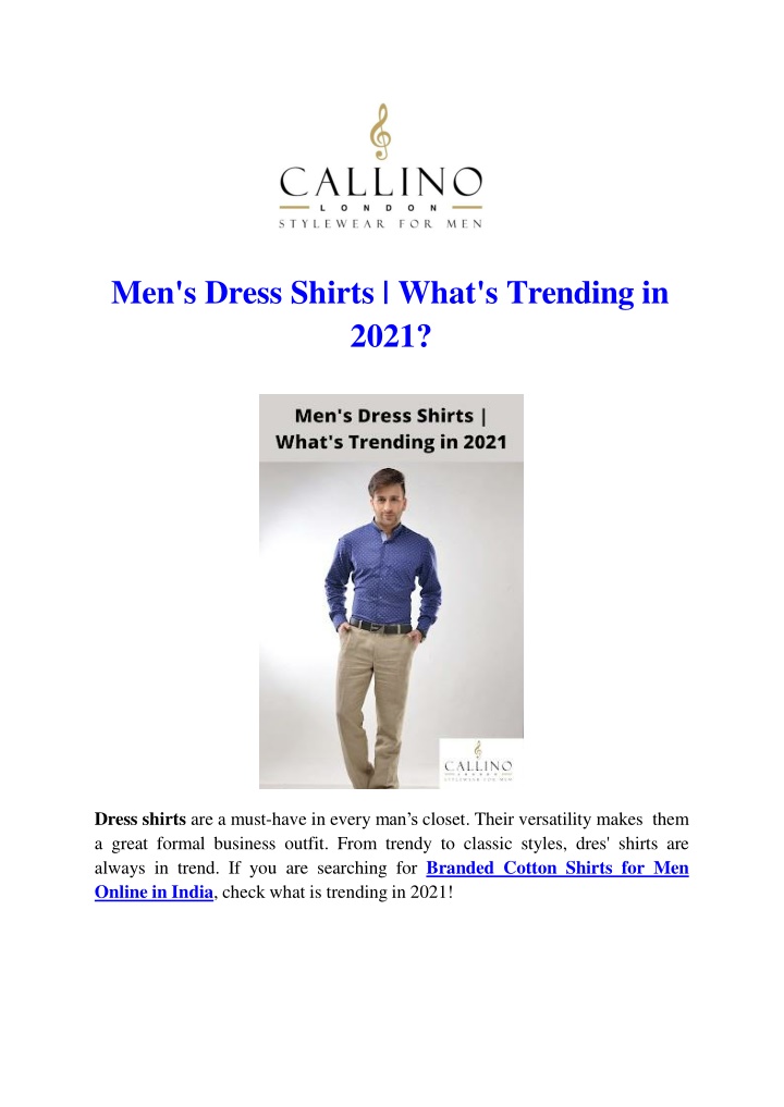 men s dress shirts what s trending in 2021
