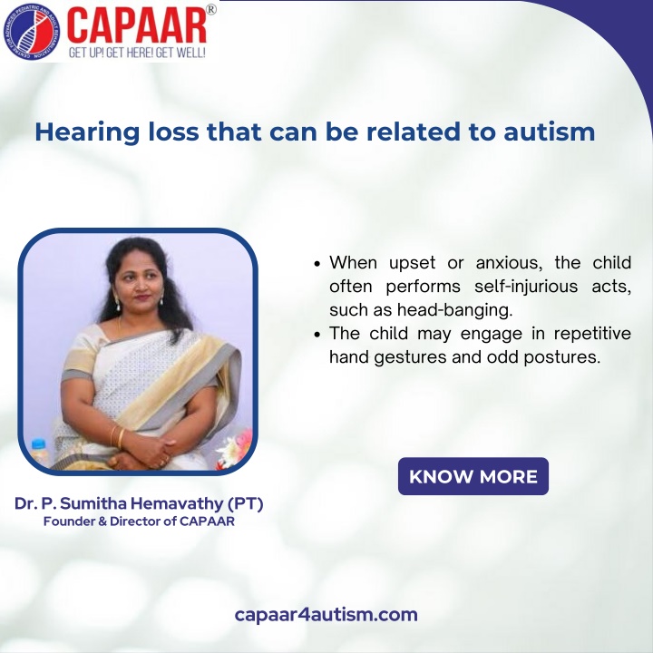 hearing loss that can be related to autism