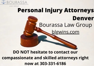 Personal Injury Attorneys Denver