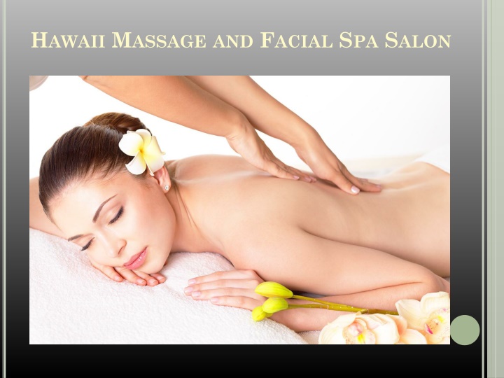 hawaii massage and facial spa salon