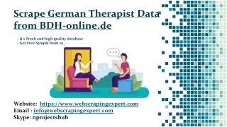 scrape german therapist data from bdh online de