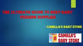 The Ultimate Guide To Best Baby Feeding Supplies