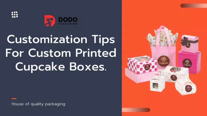 customization tips for custom printed cupcake