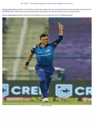 ipl 2021 trent boult opens up about their middle
