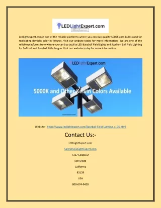 ledlightexpert com is one of the reliable