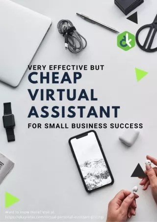Very Effective But Cheap Virtual Assistant for Small Business Success