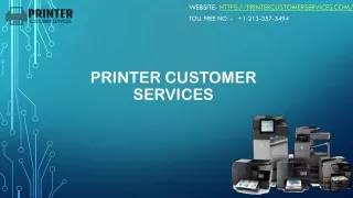 Canon Printer Support - Printer Customer Services