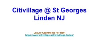 Luxury Apartments For Rent in St Georges Linden NJ By Citivillage