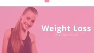 weight loss