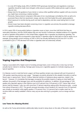 More Teenagers Are Vaping, And Also Many Think It's Nicotine.