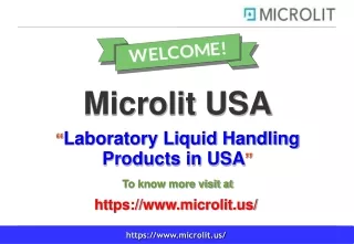 Laboratory Liquid Handling Products in USA