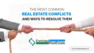 The most common real estate conflicts & ways to resolve them