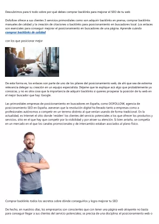 Descubrimos para ti las claves de por qué debes comprar backlinks para el SEO de