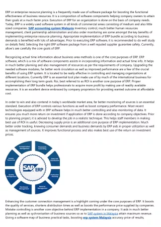 erp or enterprise resource planning