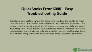 quickbooks error 6000 easy troubleshooting guide