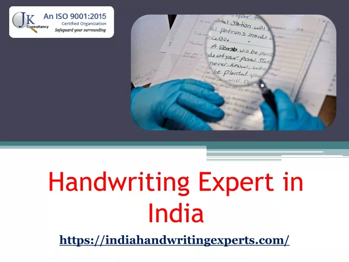 handwriting expert in india