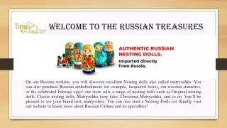 The Russian Treasures