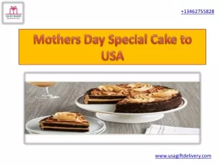 Mothers Day Special Cake to USA