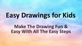 easy drawings for kids