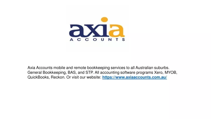 axia accounts mobile and remote bookkeeping