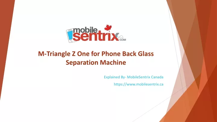 m triangle z one for phone back glass separation machine