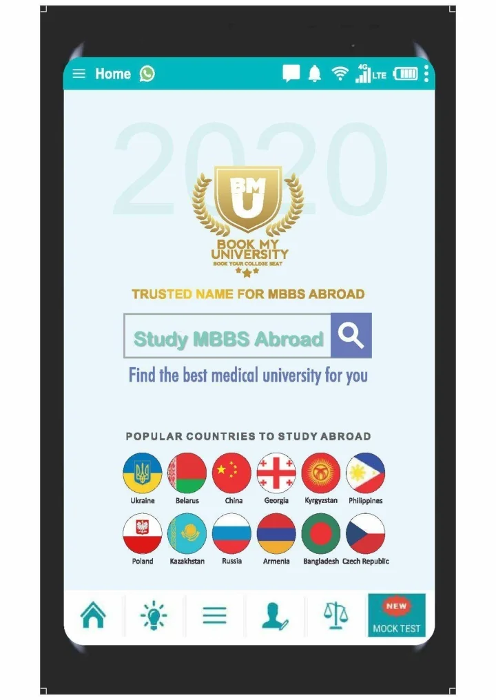 PPT - BOOKMYUNIVERSITY Brochure PowerPoint Presentation, free download ...